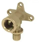 Tece Wandscheibe Teceflex 16 mm x Rp 1/2, Siliziumbronze