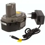 Powery Akku f&uuml;r Makita Radio BMR100 inkl. Ladeger&auml;t 2000mAh