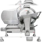 Gastro Aufschnittmaschine 300 mm, eloxiert, Schleifvorrichtung