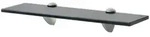 vidaXL Schweberegale 2 Stk. Glas 40x10 cm 8 mm