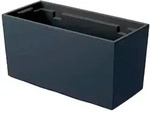 Prosperplast - URBI CASE Balkonkasten - 39,5x18,5x19,5cm in Anthrazit farbe
