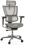 B&uuml;rostuhl / Chefsessel ERGOHUMAN SLIM GEN2 Netzstoff hellgrau hjh OFFICE