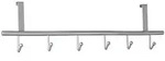 ALCO T&uuml;rgarderobe 2839 17x6,8x60cm Metall silber