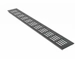 MS Beschl&auml;ge Bel&uuml;ftungsgitter Aluminium L&uuml;ftungsgitter b 80mm x L 1200mm...