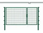 Alberts 646646 Doppeltor Flexo mit Zubeh&ouml;r, gr&uuml;n, Breite 100 + 200 cm, H&ouml;he...