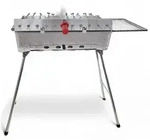 Grillpeter Mangal Astana Deluxe mit 11er Spie&szlig;dreher Grillmotor USB und...