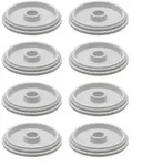 WAGNER QuickClick&reg; Kunststoffgleiter HYPER - 8er-Set Ersatzgleiter &Oslash; 40 mm -...