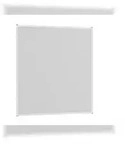 CULEX Fensterbausatz Master SLIM 130x150cm weiss Pollenschutzgewebe 100690701-VH