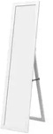 COSTWAY 2-in-1 Ganzk&ouml;rperspiegel, Standspiegel und Wandspiegel mit Holzrahmen,