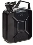 BW&reg; Kraftstoffkanister Metall Benzinkanister 5 Liter - Schwarz - RAL 9005 -