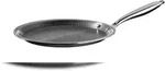 M&Auml;SER Palatschinkenpfanne 28 cm, 3 lagig mit Wabenbeschichtung, Hestia