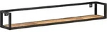 vidaXL Wandregale 2 Stk. 120 cm Raues Mangoholz