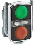 Schneider Electric Leucht-Doppeldrucktaster ZB4BW7A3740