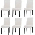 CHEFGASTRO 6er-Set Esszimmerstuhl klassisch und zeitlos HxBxT 90x42x50cm...