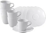 Villeroy & Boch Pura Espressotasse mit Untertasse 50 ml 6er Set