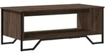 vidaXL Couchtisch Braun Eichen-Optik 100x51x40 cm Holzwerkstoff