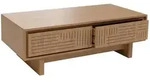 Mendler Couchtisch HWC-O33, Sofatisch Wohnzimmertisch Beistelltisch, 2...