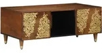 vidaXL Couchtisch Honigbraun 100 x 54 x 40 cm Massivholz Mango
