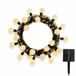 Lumisky BILLY 40 Multi-LED-Solar-Lichterkette 14 m Plastik Weiss