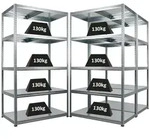 Proregal Mega Deal | 3x Schwerlastregal Steel Eagle | HxBxT 180x100x60cm | Fachlast