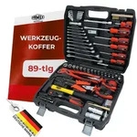 FAMEX Werkzeuge FAMEX 144-47 Kompakter Werkzeugkoffer best&uuml;ckt mit Werkzeug Set f&uuml;r