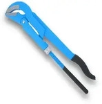 H&ouml;gert Zangenschl&uuml;ssel Rohrzange 45&deg; Eckrohrzange stufenlos verstellbar 320mm