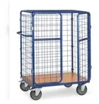 Fetra Paketwagen, Tragl. 600kg, Ladefl. LxB 1000x600mm, HxLxB 1552x1169x630mm