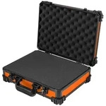 HMF 15502-18 Transportkoffer mit Rasterschaumstoff, Universalkoffer, 39 x 29 x 12 cm,
