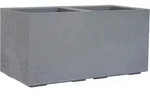 Siena Garden Pflanzkasten FARO STONE grau 40 x 80 x 40 cm