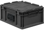 PROREGAL Eurobox NextGen Portable, HxBxT 18,5x30x40cm, 16 Liter, Schwarz,