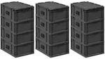 PROREGAL SuperSparSet 12x Eurobox NextGen Portable, HxBxT 23,5x40x60cm, 44...