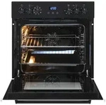 Exquisit Herd-Set | 67 l Backofen, A, 0,95 kWh Umluft | 8 Funktionen | 4
