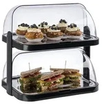 APS 9204 Buffetvitrine -DOPPELDECKER- 44 x 32 cm, H: 44 cm