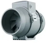 Vents Rohrventilator L&uuml;fter TT Pro 160 T bis 565 m3/h Grau / Silber / Titan 50