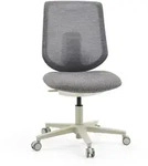 B&uuml;rostuhl Sitflex Lady Sitz Stoff / R&uuml;cken Netzstoff grau hjh OFFICE