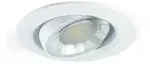 Verstellbarer, runder LED-Einbaustrahler, dimmbar, 8 W, IP44, 3000 K