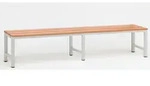 Umkleide Bank mit Schuhrost BxHxT 200x42x30cm Marke SZAGATO Umkleidebank...