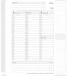 Chronoplan 50456 Buchkalender Wochenplan, Origins Edition A5, 2026, Petrol, 135 x 210