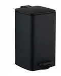 Relaxdays Kosmetikeimer, 8 L, Absenkautomatik, entnehmbarer Inneneimer, Metall,...