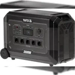 Powerstation 3600W, 3072Wh, 5x230V, 6xUSB, 2x12V Solargenarator