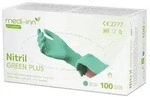 Medi-Inn Classic 100 Handschuhe, Nitril puderfrei "Green Plus" gr&uuml;n Gr&ouml;&szlig;e XS