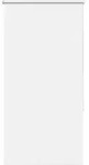 vidaXL Verdunkelungsrollo Wei&szlig; 80x175cm Stoffbreite 75,7 cm Polyester