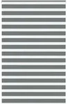 vidaXL Doppelrollo Dunkelgrau 150x230 cm Stoffbreite 145,9 cm Polyester