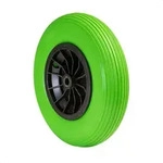 WAGNER Schubkarrenrad - PANNENSICHER - PU gesch&auml;umtes Rad &Oslash; 400 mm Breite 75 mm,