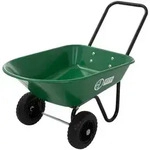 ECD Germany Schubkarrenwagen 78 L, Garten- & Bauschubkarre mit Kippfunktion,
