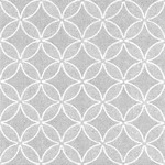 Papstar 160 Servietten "ROYAL Collection" 1/4-Falz 40 cm x 40 cm grau "Circle