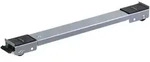WAGNER Transporthilfe SCHIENE - 44-70 x 5 x 4 cm, ausziehbar, Stahl, silber, R&auml;der