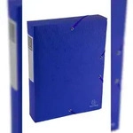 Exacompta 50912E 10x Archivboxen Scotten, R&uuml;cken 60mm mit Etikett, aus