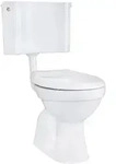Belvit WC Set Taharet Bodenabgang mit Bidet Funktion, Softclose Sitz und Eck
