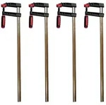 Vago-Tools 4x Profi Schraubzwinge 800x120 Zwinge Tempergu&szlig;